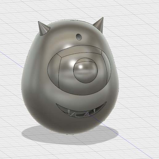 Mike Wazoski key ring