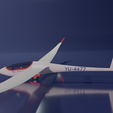 render-js1-2.png Jonker JS-1 Revelation Glider / Sailplane Miniature