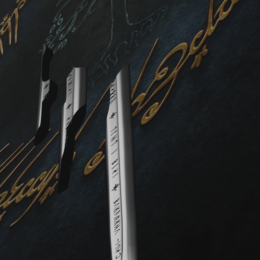 STL file Narsil 🗡️ ・3D printer design to download・Cults