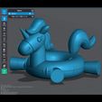 04.jpg Unicorn Inflatable Sculpted