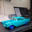 1000000044.jpg Adjustable Front Spindle and Control Arm AMT 1957 Chevy Bel Air Scale Model Parts
