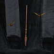 Lunawand.png Magic Wand of Luna Lovegood from Harry Potter