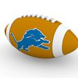 NFL-lions.jpg NFL BALL KEY RING DETROIT LIONS WITH CONTAINER