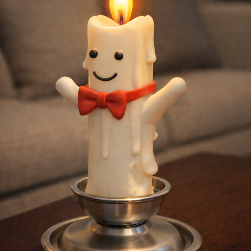 Happy candle
