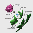 Lotus Lamp Assembly.png Fichier 3D gratuit Lampe Lotus #POLYMAKERCHALLENGE・Objet pour impression 3D à télécharger