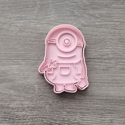 IMG_20230530_110100587.jpg STL file Cookie Cutter Cookie Cutter Minions・3D print object to download