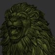 photo_5334873114695290084_w.jpg Growling Lion 3D print model