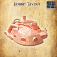 Hobbit-Tavern-4-re.jpg Hobbit Tavern 28 mm Tabletop Terrain