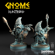 AD_Miniatures_14.png Gnome Hunters, Tabletop RPG miniature or figurine