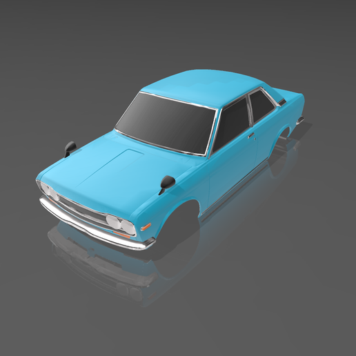 DATSUN 510 1:24 & 1:25 SCALE - Cults3D 3D Model | 3Drop