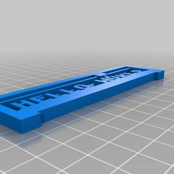 9d4ef23e24eff0ceb7778ced7aa816db.png Free STL file 3D Printing Text Plate・Design to download and 3D print