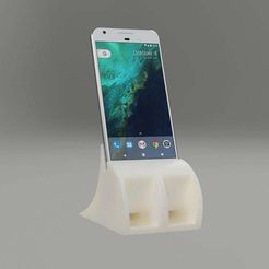 render.jpg Pixel XL Charging Dock with Audio Ducts
