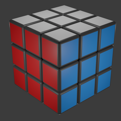 📱 Rubik's cube 3x3・ STL File for 3D printing・Cults