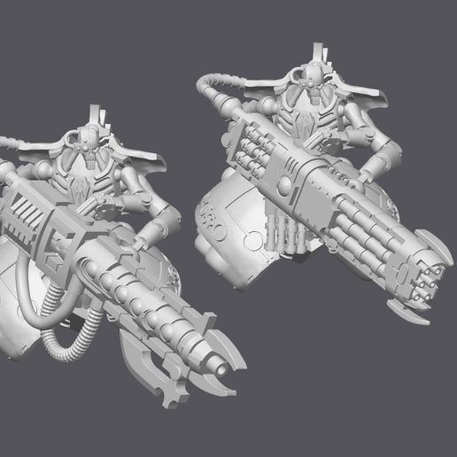 3D file Locust Heavy 🎲 ・Model to download and 3D print・Cults