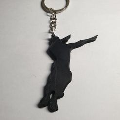 DAB.jpg Бесплатный STL файл DAB - FORTNITE DANCE KEYCHAIN・Шаблон для загрузки и 3D-печати