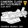 previewImage.png Cameron-class battlecruiser (Clan refit)
