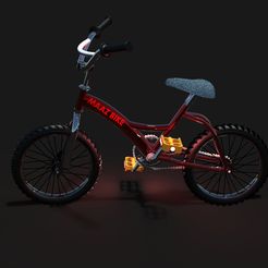 bicycle.5.jpg STL file Modern Bianchi Bicycle 10 Parts for Assembly・3D printer design to download