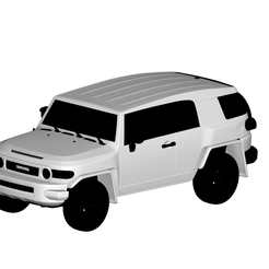 1.png 3D file Toyota FJ Cruiser 2009・3D print design to download