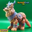 IMG_2342.jpeg FANTASTICRAFT3D - Viking Dog - Flexi FDM 3D Print model