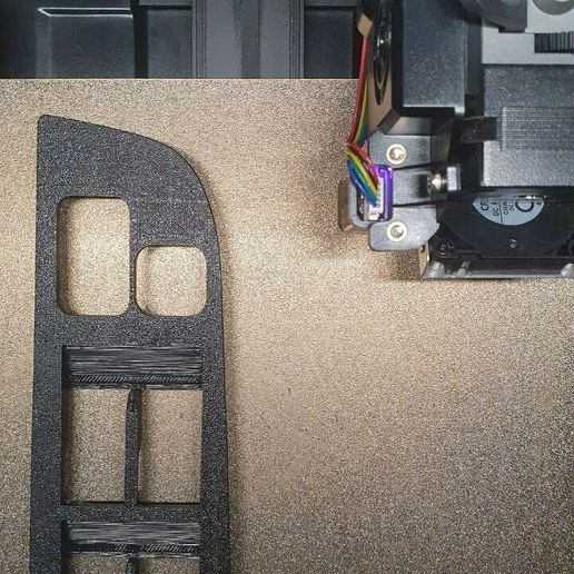 STL file Power window switch control panel toyota carina E 🪟 ・3D ...