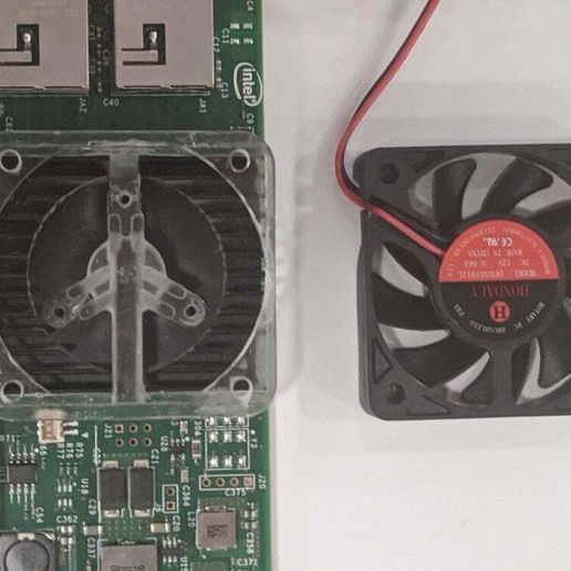 🖥️ Intel X540 10GbE Network Card Chipset Fan Adapter