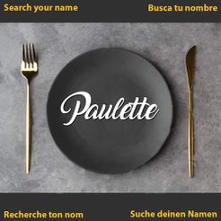 Paulette.jpg Download STL file Paulette • 3D print design, merry3d