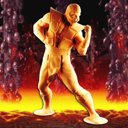 Mortal Kombat Scorpion Figure