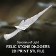 Sentinels-of-Light-Relic-Stone-Daggers-3.jpg Valorant Sentinels of Light Relic Stone Daggers 3d print stl