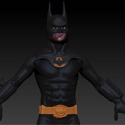 01.jpg Free STL file batman, articulated torso scale 1/10・3D printing idea to download
