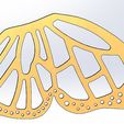 butterfly01.jpg STL-Datei butterfly wing・3D-druckbare Vorlage zum herunterladen