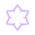 snowflake cults6 5.0cm x  5.8.stl Snowflake cutter set - ten sizes