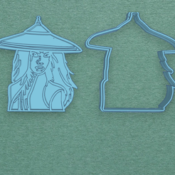 1.png Archivo STL cookie cutter raya and the last dragon・Diseño imprimible en 3D para descargar