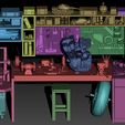 02.jpg Set d'établi1 /24 & 1/18 Echelle imprimable en 3D - Garage Diorama Kit