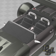 9.png Free STL file Psl 3D Car N°2 "French roadster"・Object to download and to 3D print