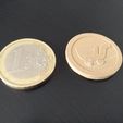 IMG_20170911_174745.jpg Free STL file Shopping cart token・Model to download and 3D print