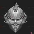 11.jpg Ghost Rider Helmet - Marvel Midnight Suns