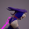 screenshot002.jpg 💥 Download 3D model STL/ZTL - Psylocke from X-Men 3D Model Fanart version CG Pyro