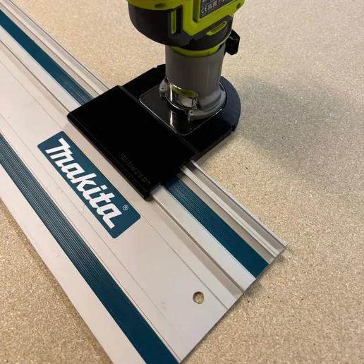 📁 Ryobi RTR18 Router Adapter | Fits Makita Guide Rail | STL + 3MF ...