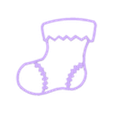 moule_chaussette.stl Christmas cookie cutter