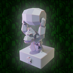 DKW.png Fichier 3D Jeu d'échecs Donkey Kong 64 Low Poly・Modèle à télécharger et à imprimer en 3D