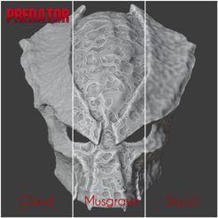 pr-wretch.jpg Файл 3D Predator Wretch mask・Шаблон для загрузки и 3D-печати