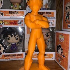 vegeta mine colts.jpg OBJ file DBZ Vegeta Hi Res With Base・3D printable model to download