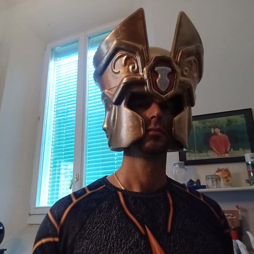 GOLD MITHCLOTH GEMINI HELMET only 3D model