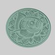 b_82.jpg Fish Medallion Fish 3d Print Model