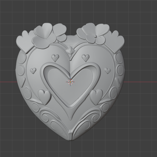 💜 Decorative Coronary heart Wall Decor / Jewellery Fashion – 3D Print Mannequin・ STL File for 3D printing・Cults