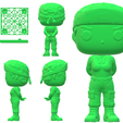 Vasquez.png Funko Aliens Vasquez Colonial Marine USCM Custom