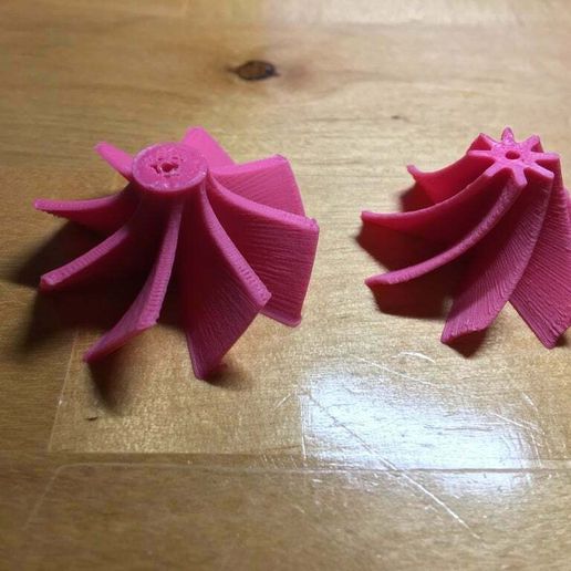 Download free SCAD file OpenSCAD Turbine Propeller Generator • 3D