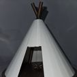 TeePee.jpg Tipi STL et 3MF