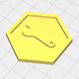 wrench-prepare.png Wrench Hexagon – 3D Printable Game Token