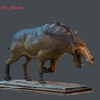 tbrender_004.png Entelodon Magnum - Statue for 3D printing